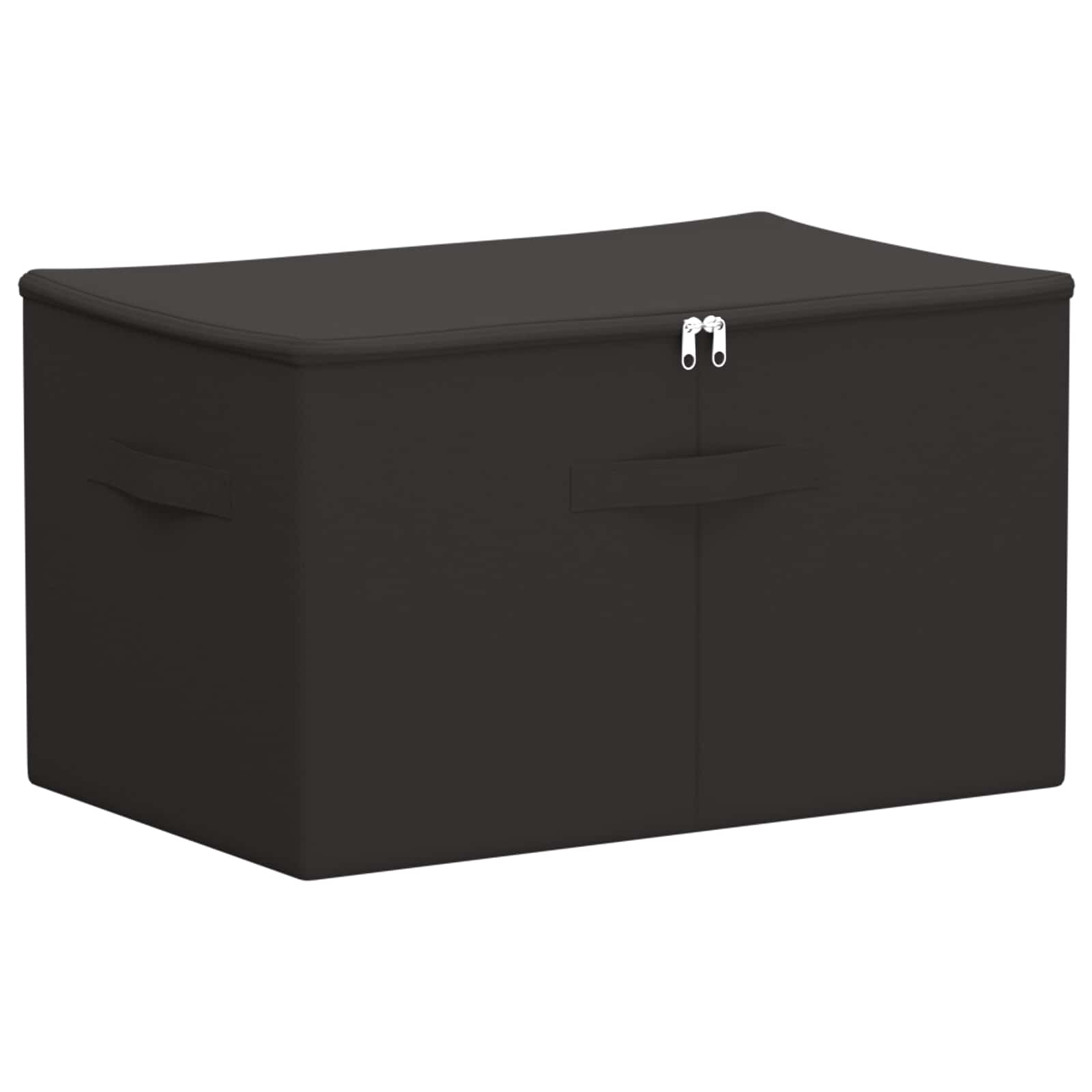 Aufbewahrungsbox Anthrazit 60 x 43 x 35 cm Vliesstoff