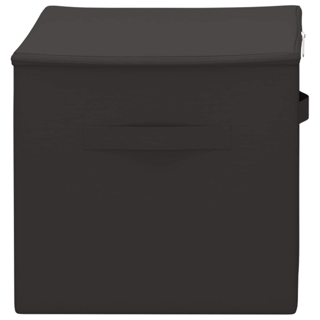 Aufbewahrungsbox 24 pcs Anthrazit 60 x 43 x 35 cm Vliesstoff