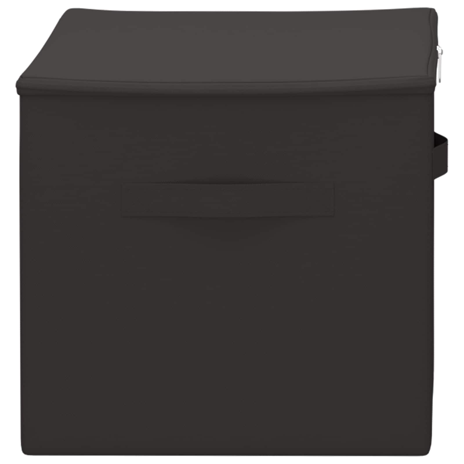 Aufbewahrungsbox 24 pcs Anthrazit 60 x 43 x 35 cm Vliesstoff