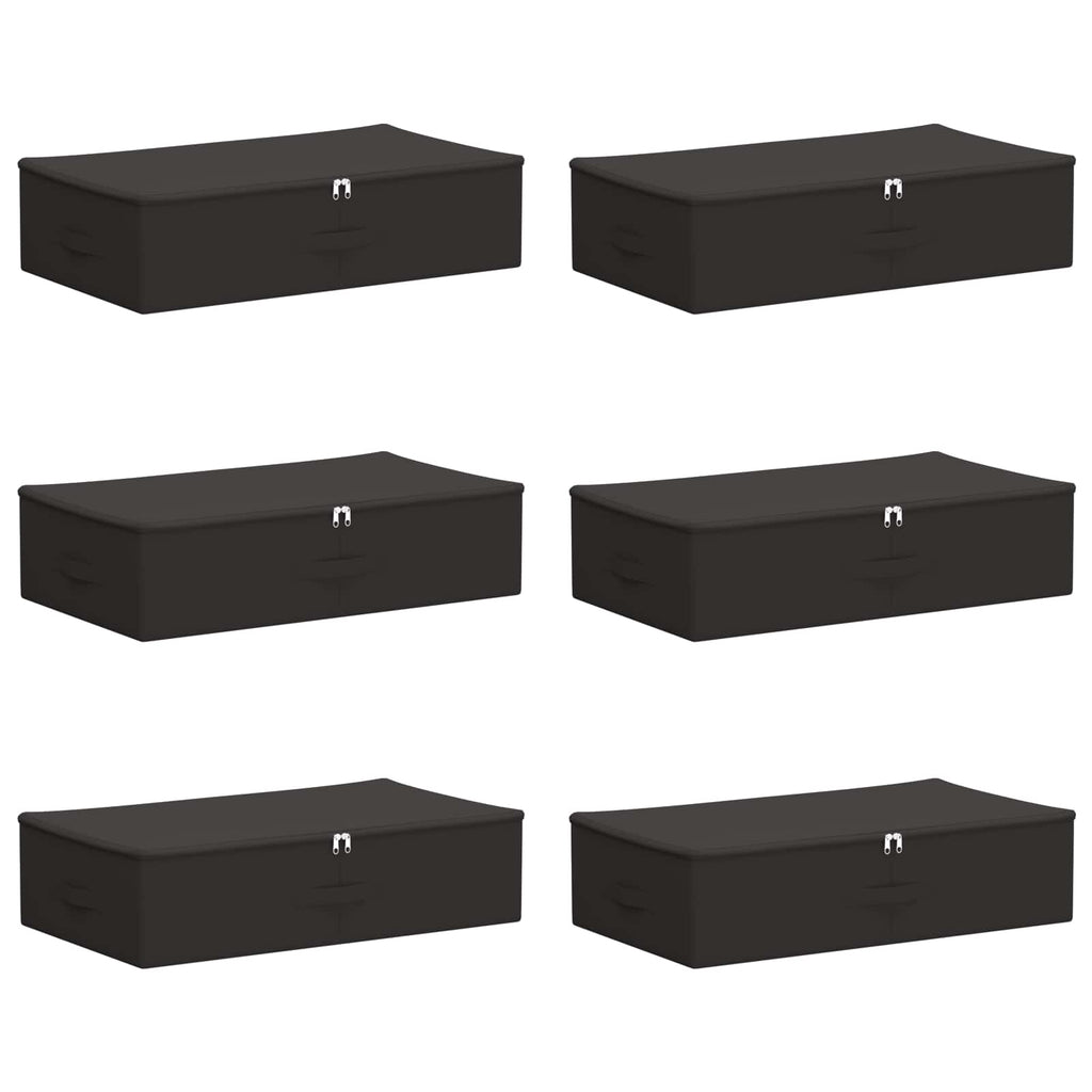 Aufbewahrungsbox 6 pcs Anthrazit 70 x 40 x 18 cm Vliesstoff