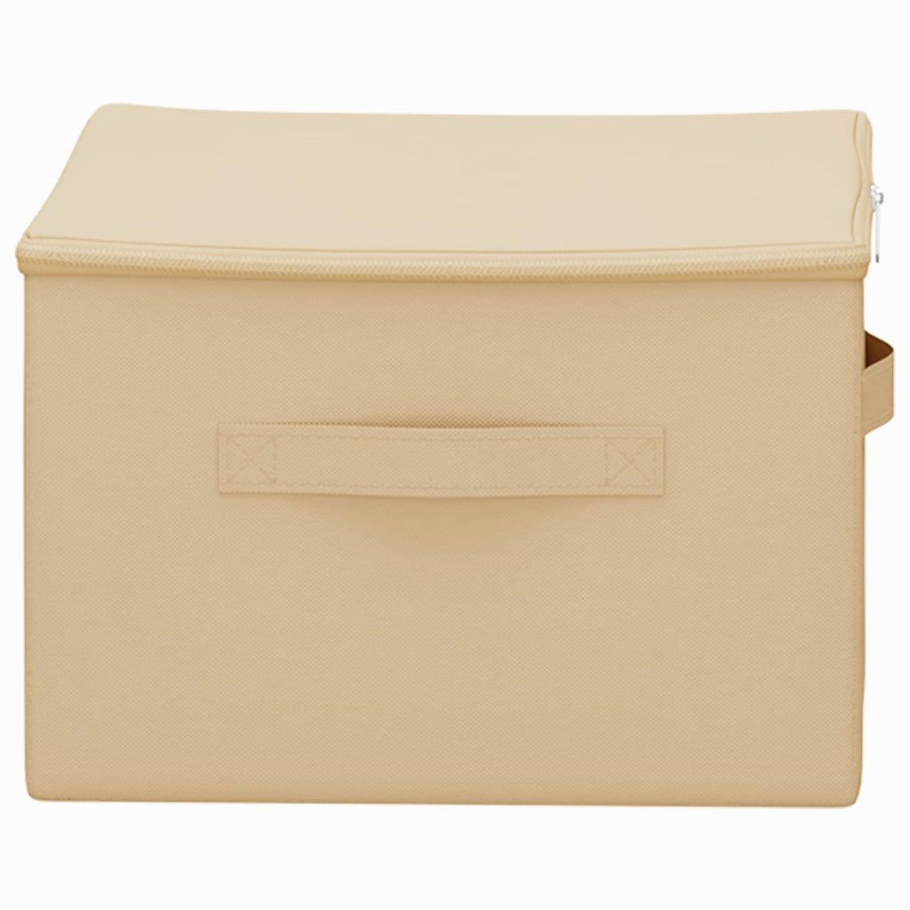 Aufbewahrungsbox 6 pcs Creme 43 x 34 x 23 cm Vliesstoff