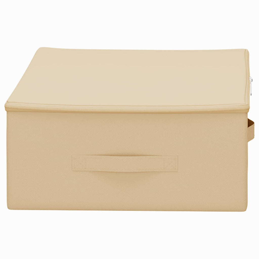 Aufbewahrungsbox 6 pcs Creme 70 x 40 x 18 cm Vliesstoff