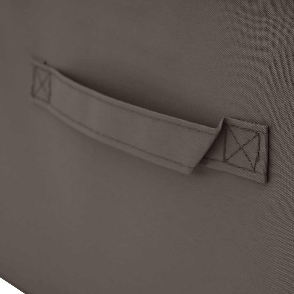 Aufbewahrungsbox 24 pcs Grau 50 x 30 x 25 cm Vliesstoff
