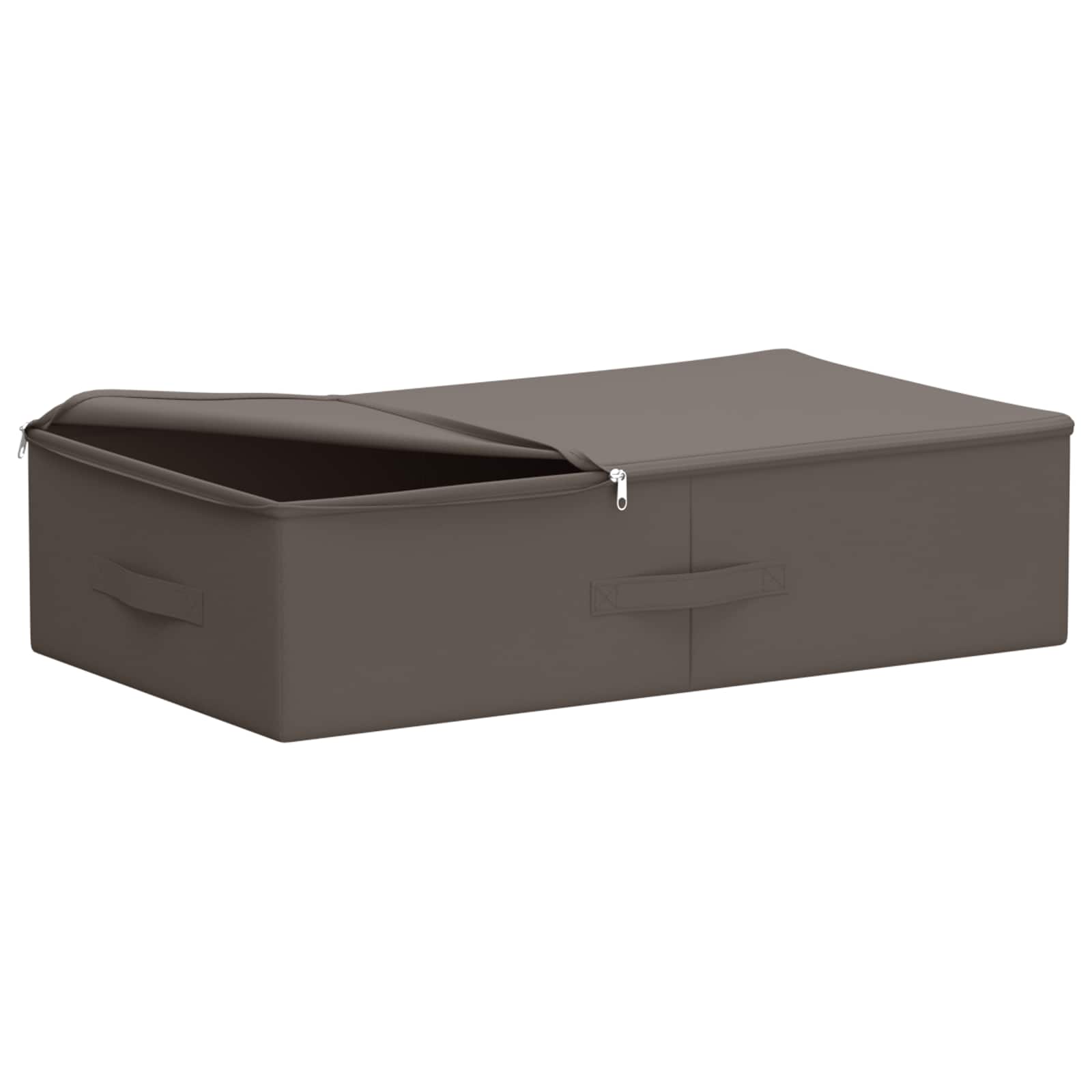 Aufbewahrungsbox 24 pcs Grau 70 x 40 x 18 cm Vliesstoff