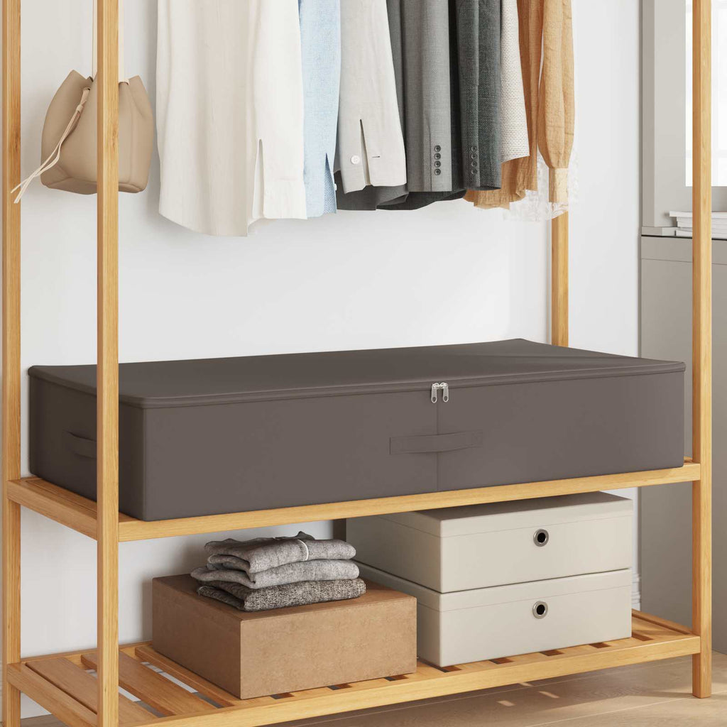 Aufbewahrungsbox Grau 90 x 48 x 15 cm Vliesstoff