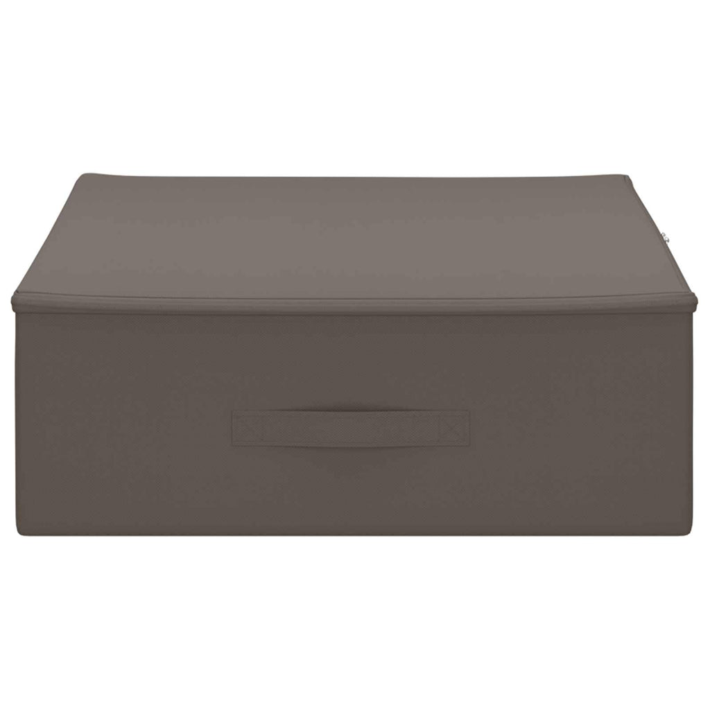 Aufbewahrungsbox 24 pcs Grau 100 x 50 x 18 cm Vliesstoff