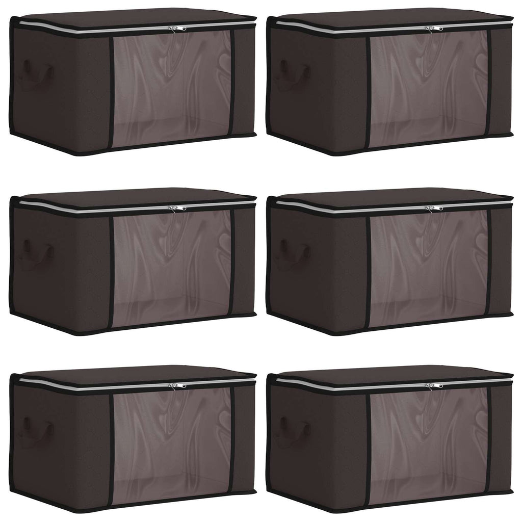 Aufbewahrungsbox mit transparentem Seitenfenster 6 pcs