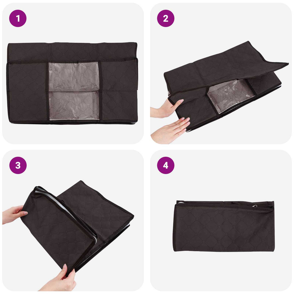 Aufbewahrungsbox mit transparentem Seitenfenster 6 pcs