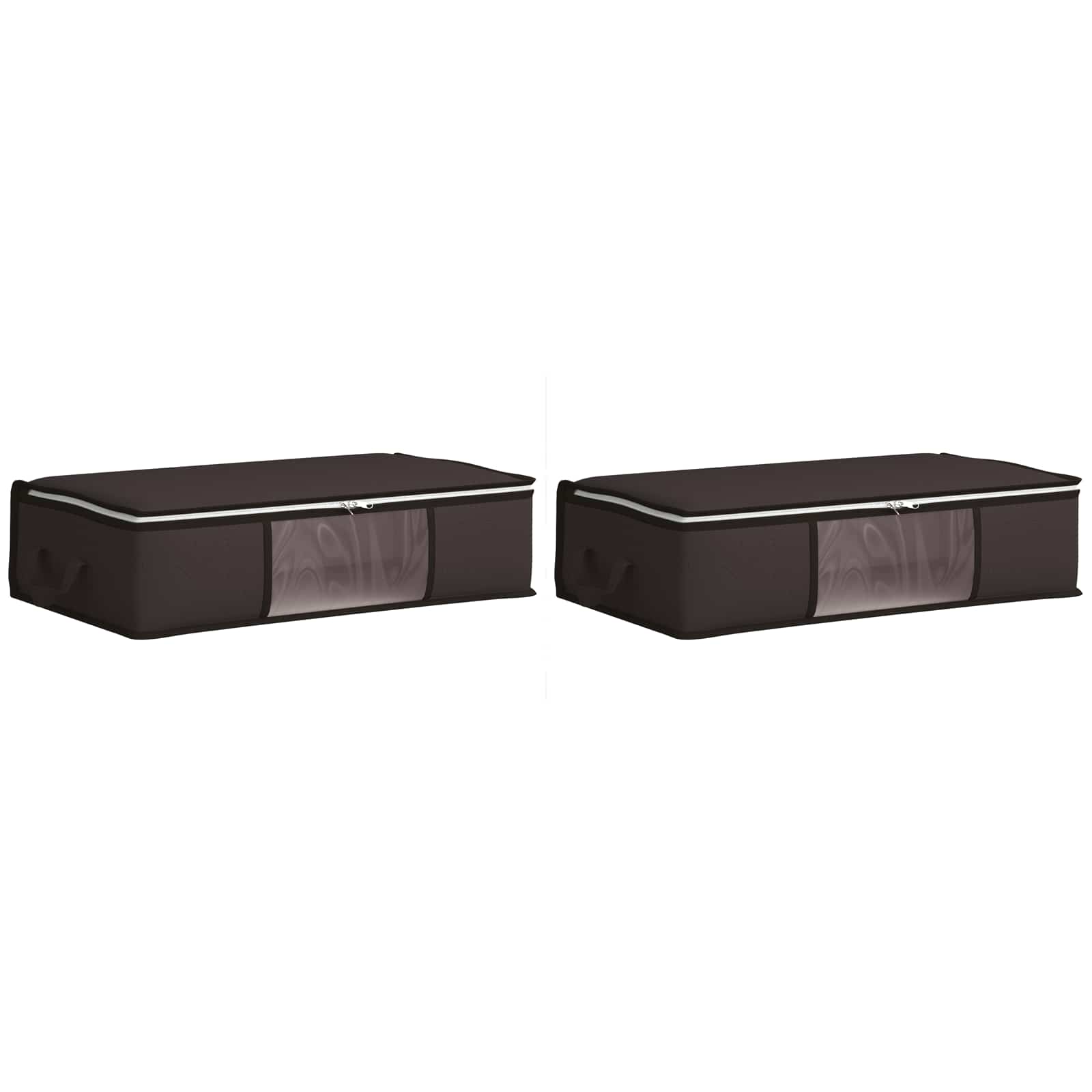 Aufbewahrungsbox mit transparentem Seitenfenster 2 pcs
