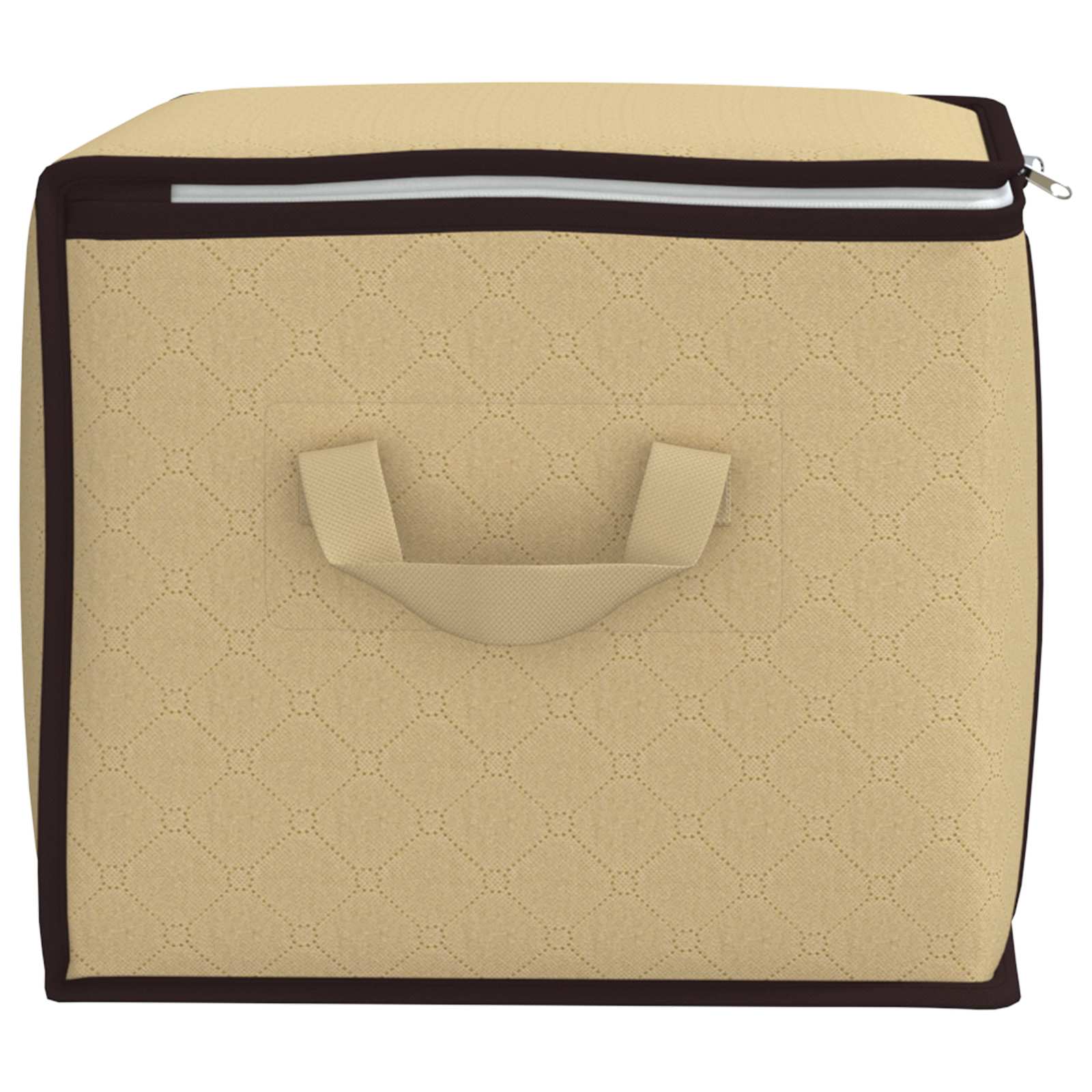Aufbewahrungsbox mit transparentem Seitenfenster 6 pcs Creme