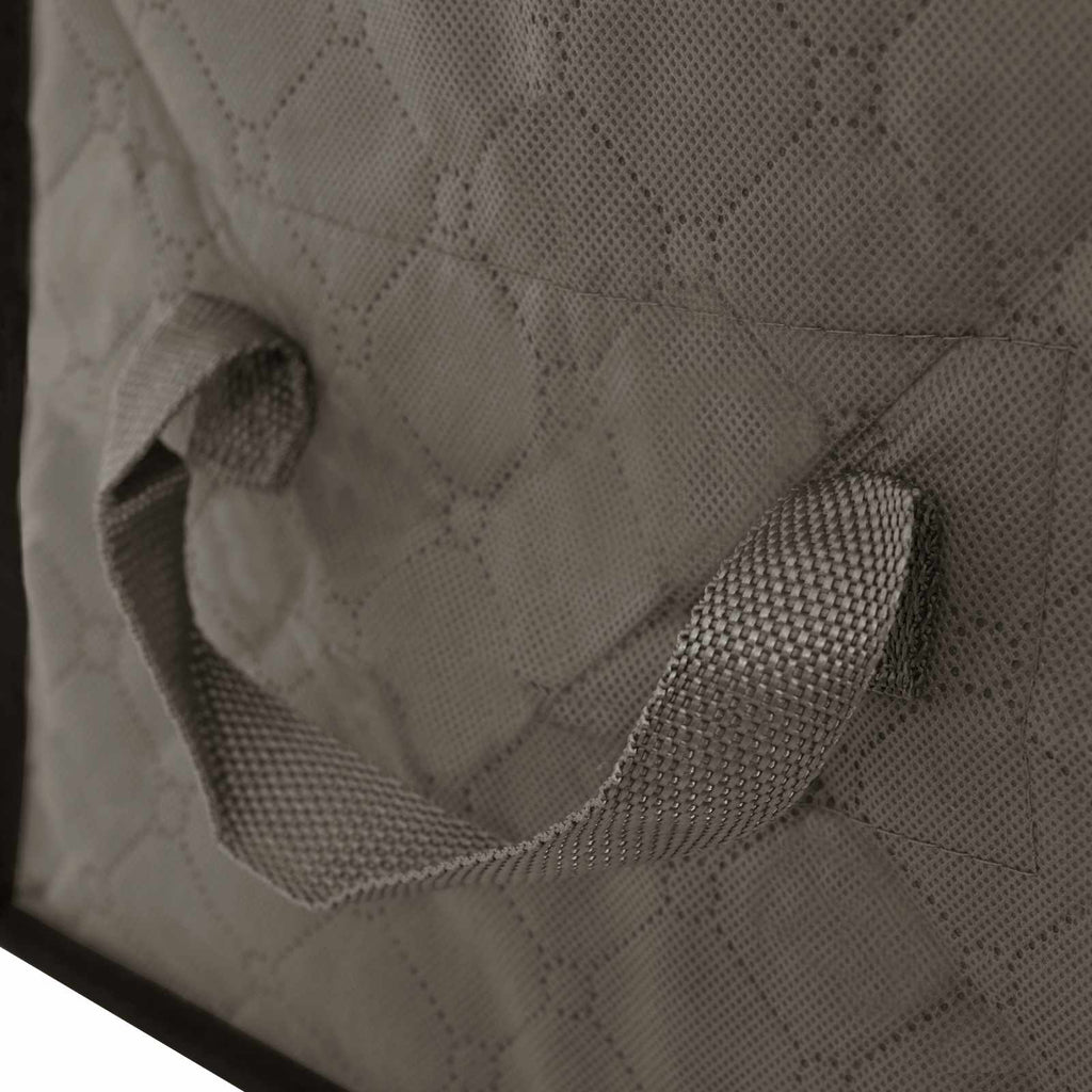 Aufbewahrungsbox mit transparentem Seitenfenster 6 pcs Grau