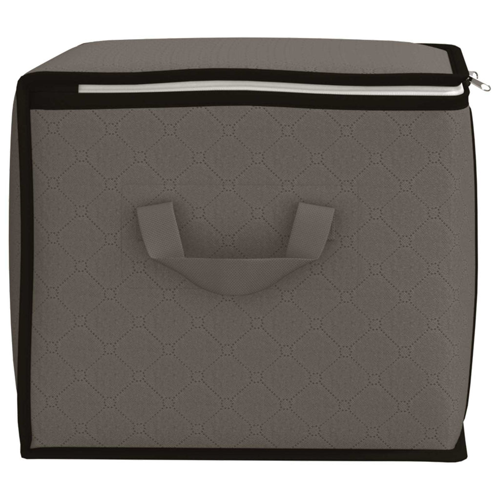 Aufbewahrungsbox mit transparentem Seitenfenster 6 pcs Grau