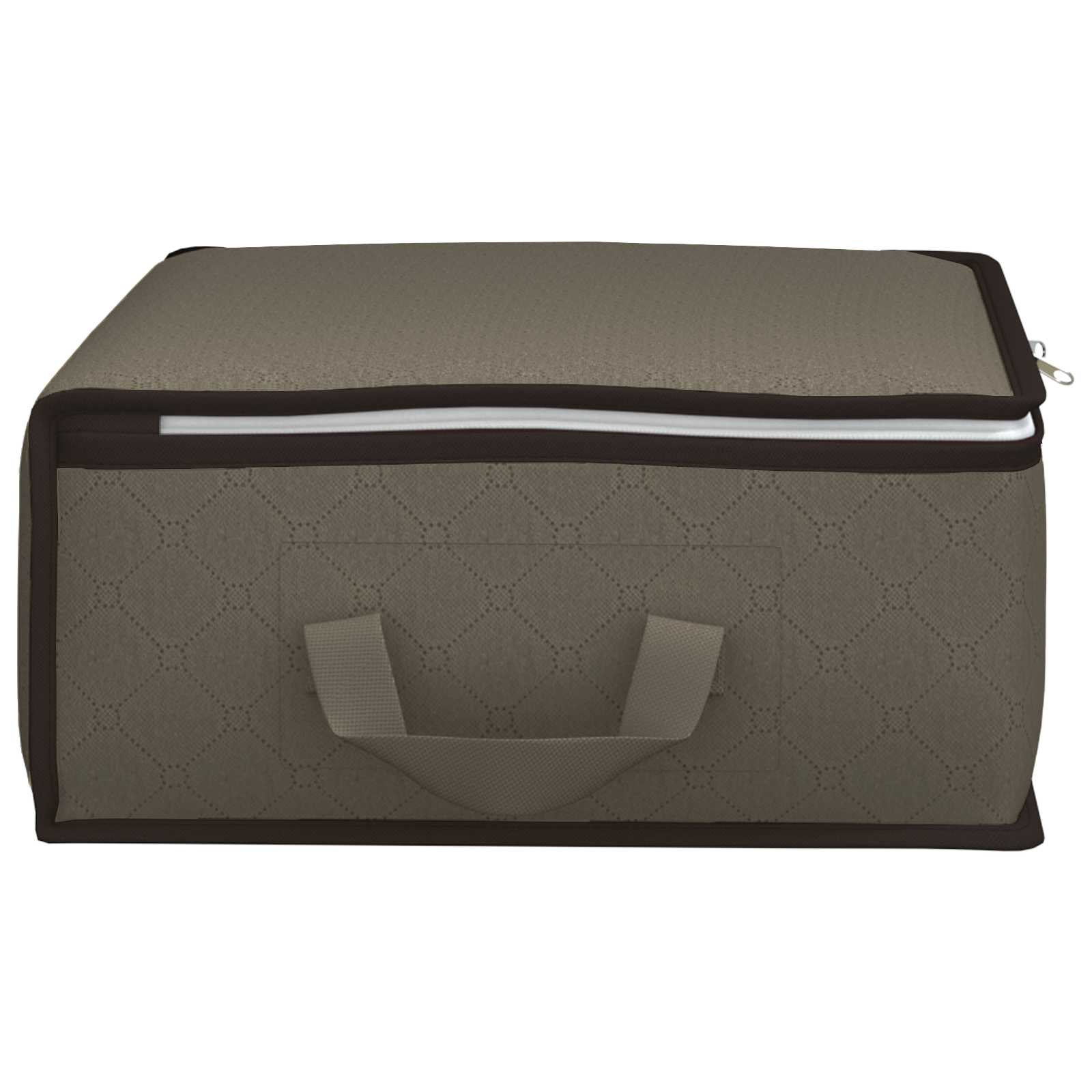 Aufbewahrungsbox mit transparentem Seitenfenster 2 pcs Grau