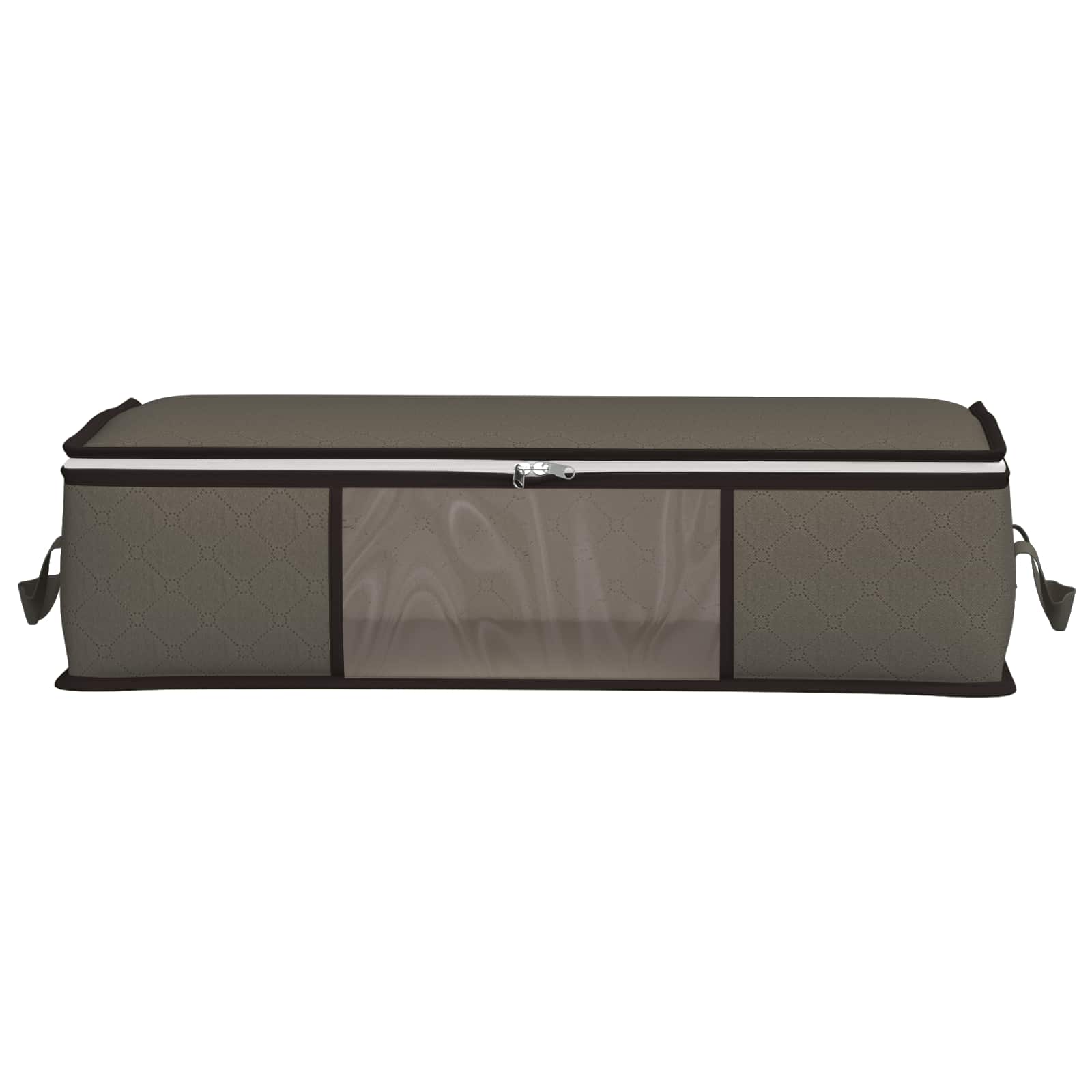 Aufbewahrungsbox mit transparentem Seitenfenster 6 pcs Grau