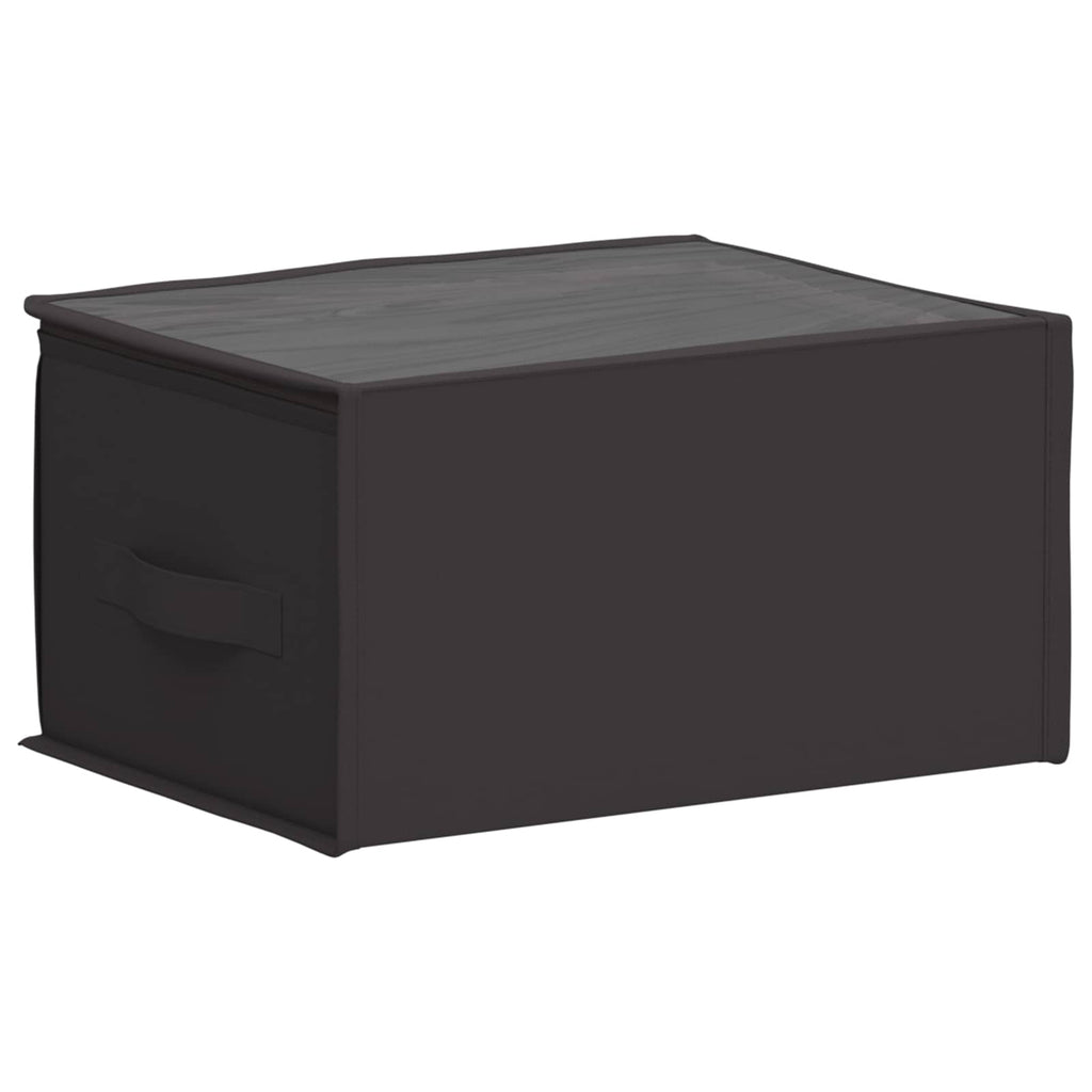Aufbewahrungsbox mit transparentem Oberfenster 6 pcs Anthrazit