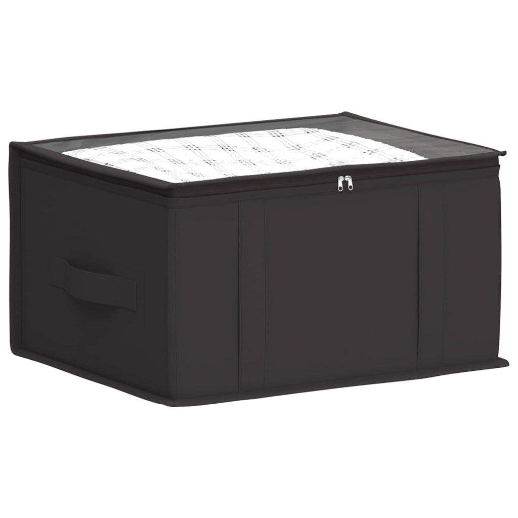 Aufbewahrungsbox mit transparentem Oberfenster 6 pcs Anthrazit