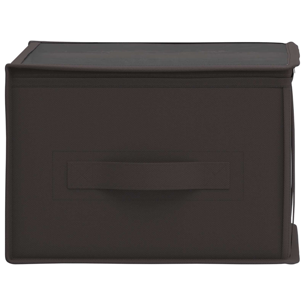 Aufbewahrungsbox mit transparentem Oberfenster 6 pcs Anthrazit