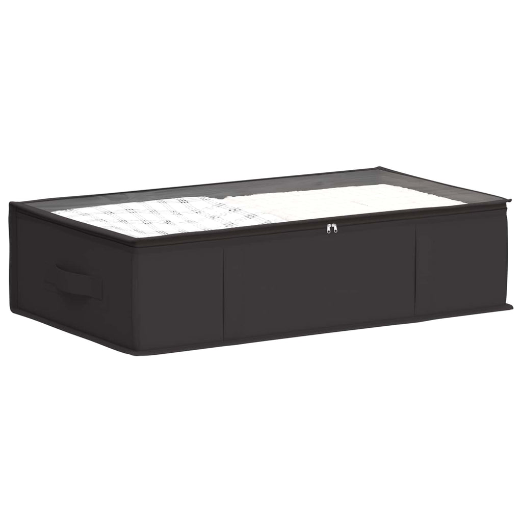 Aufbewahrungsbox mit transparentem Oberfenster 6 pcs Anthrazit
