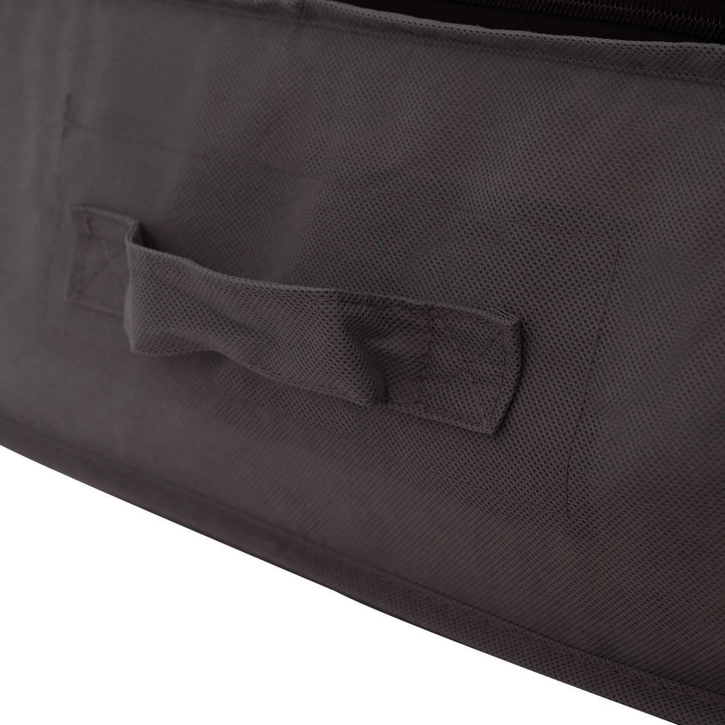 Aufbewahrungsbox mit transparentem Oberfenster 2 pcs Anthrazit
