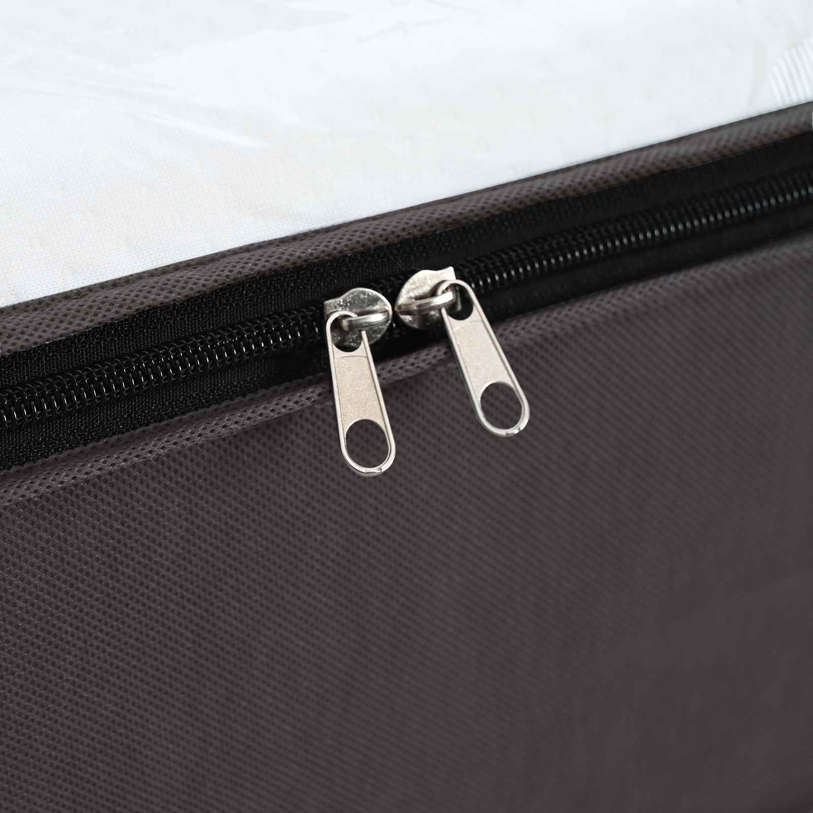 Aufbewahrungsbox mit transparentem Oberfenster 2 pcs Anthrazit