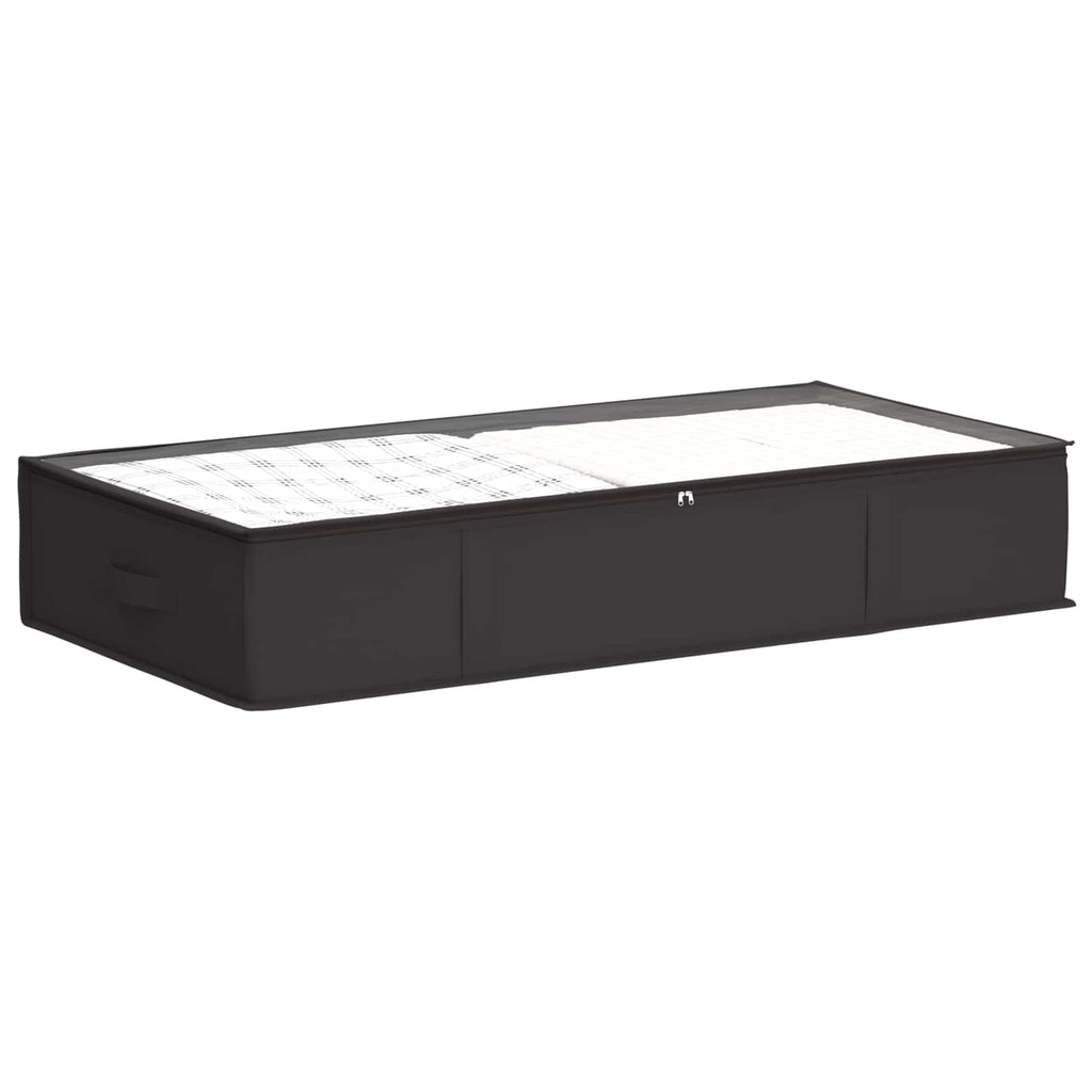 Aufbewahrungsbox mit transparentem Oberfenster 2 pcs Anthrazit