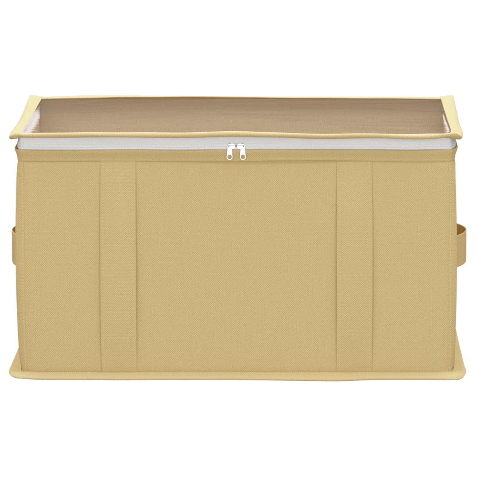 Aufbewahrungsbox mit transparentem Oberfenster 6 pcs Creme