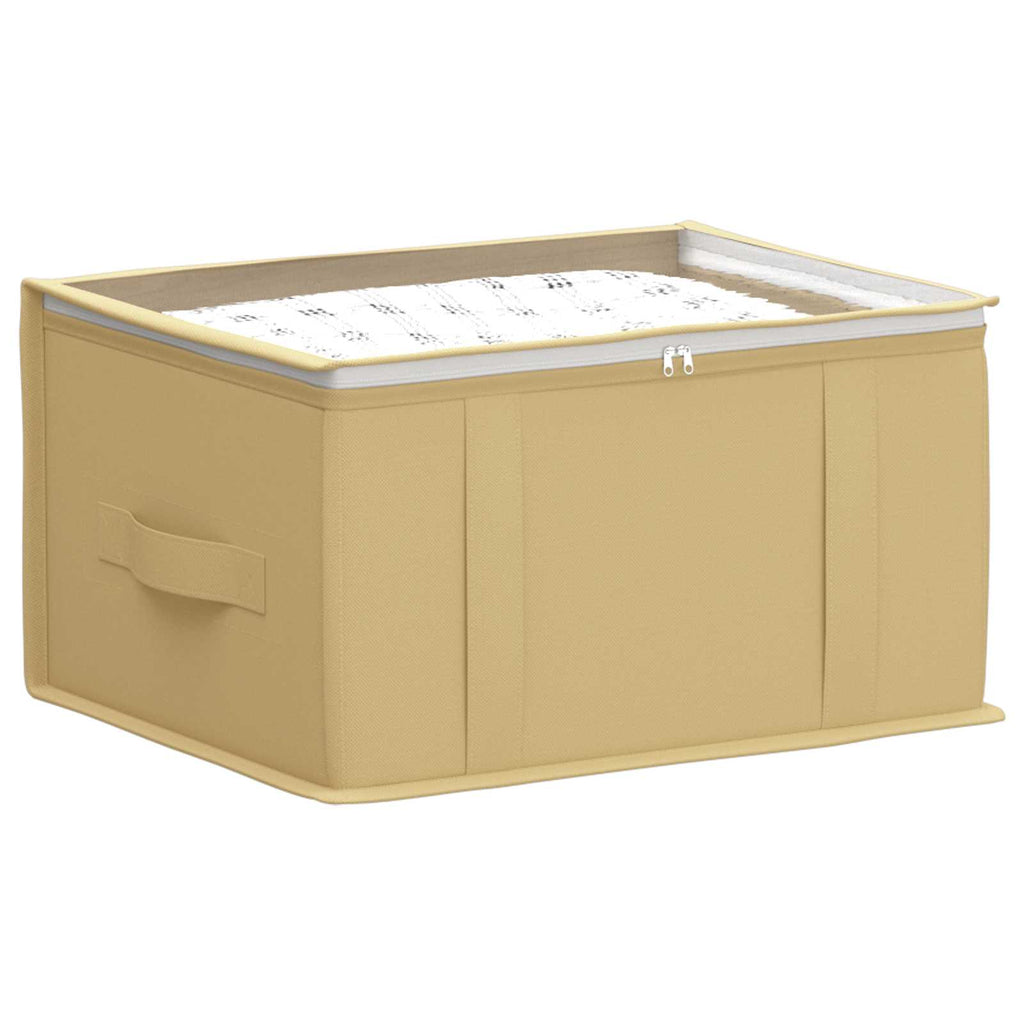 Aufbewahrungsbox mit transparentem Oberfenster 6 pcs Creme
