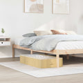 Aufbewahrungsbox mit transparentem Oberfenster 2 pcs Creme