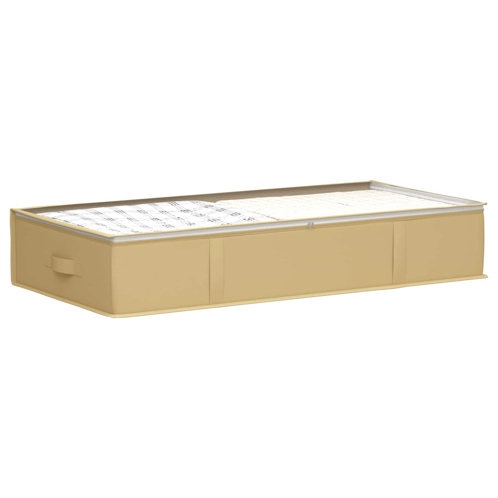 Aufbewahrungsbox mit transparentem Oberfenster 6 pcs Creme