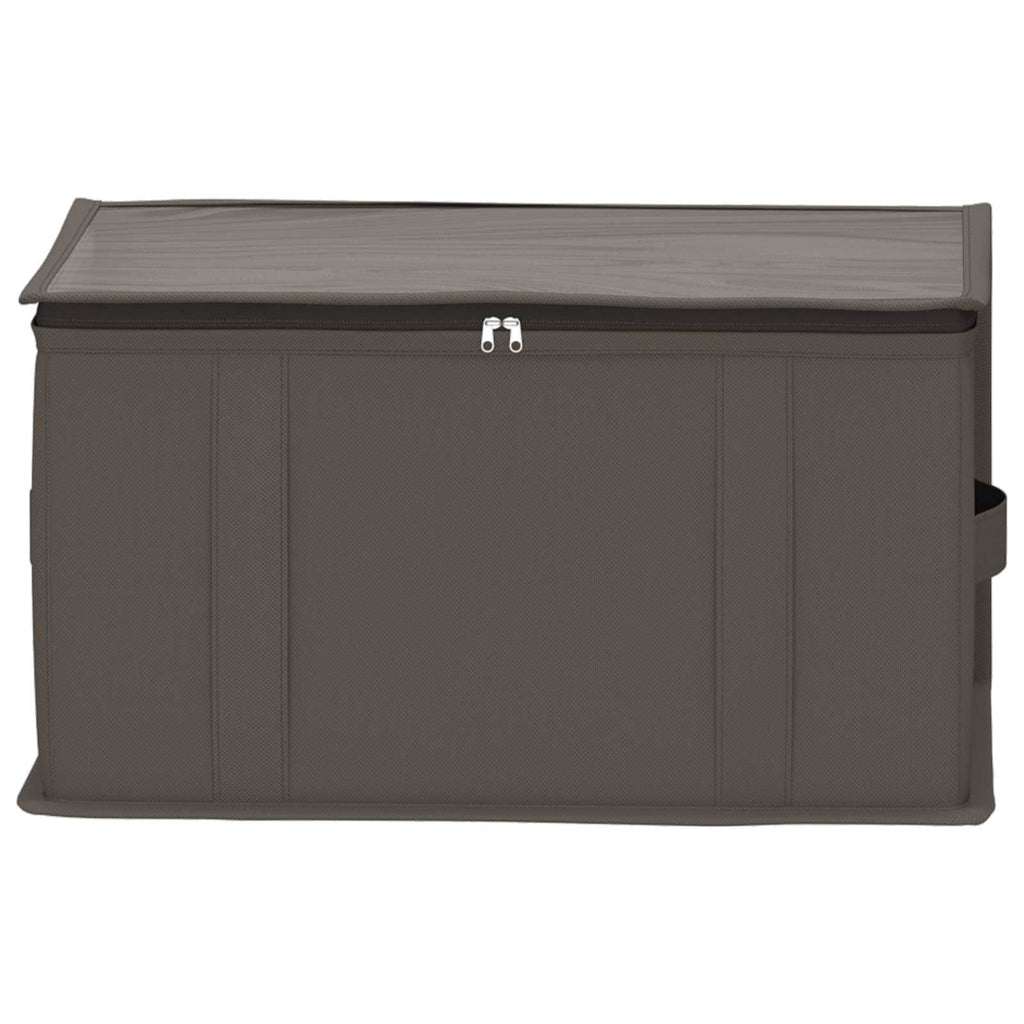 Aufbewahrungsbox mit transparentem Oberfenster 6 pcs Grau