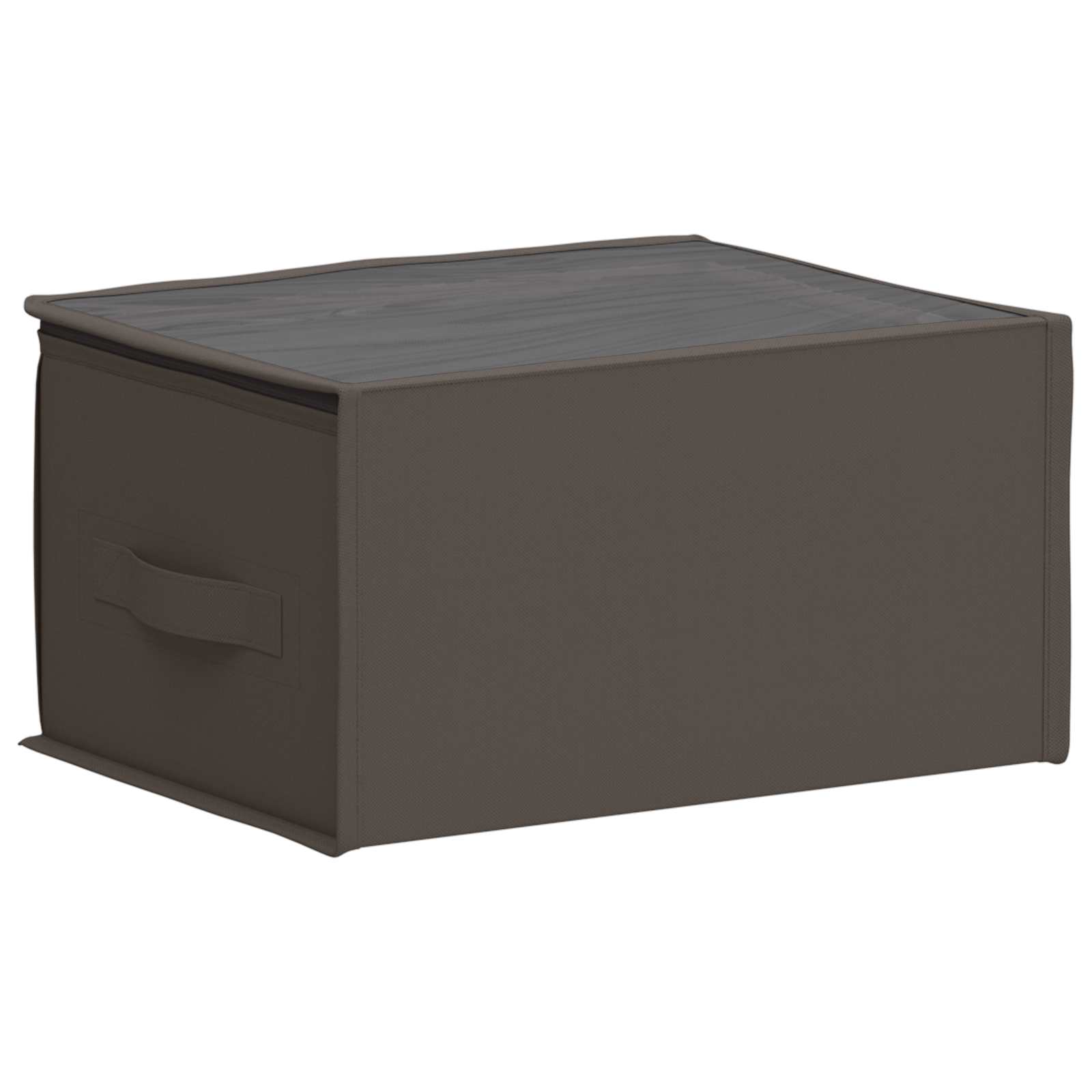 Aufbewahrungsbox mit transparentem Oberfenster 2 pcs Grau