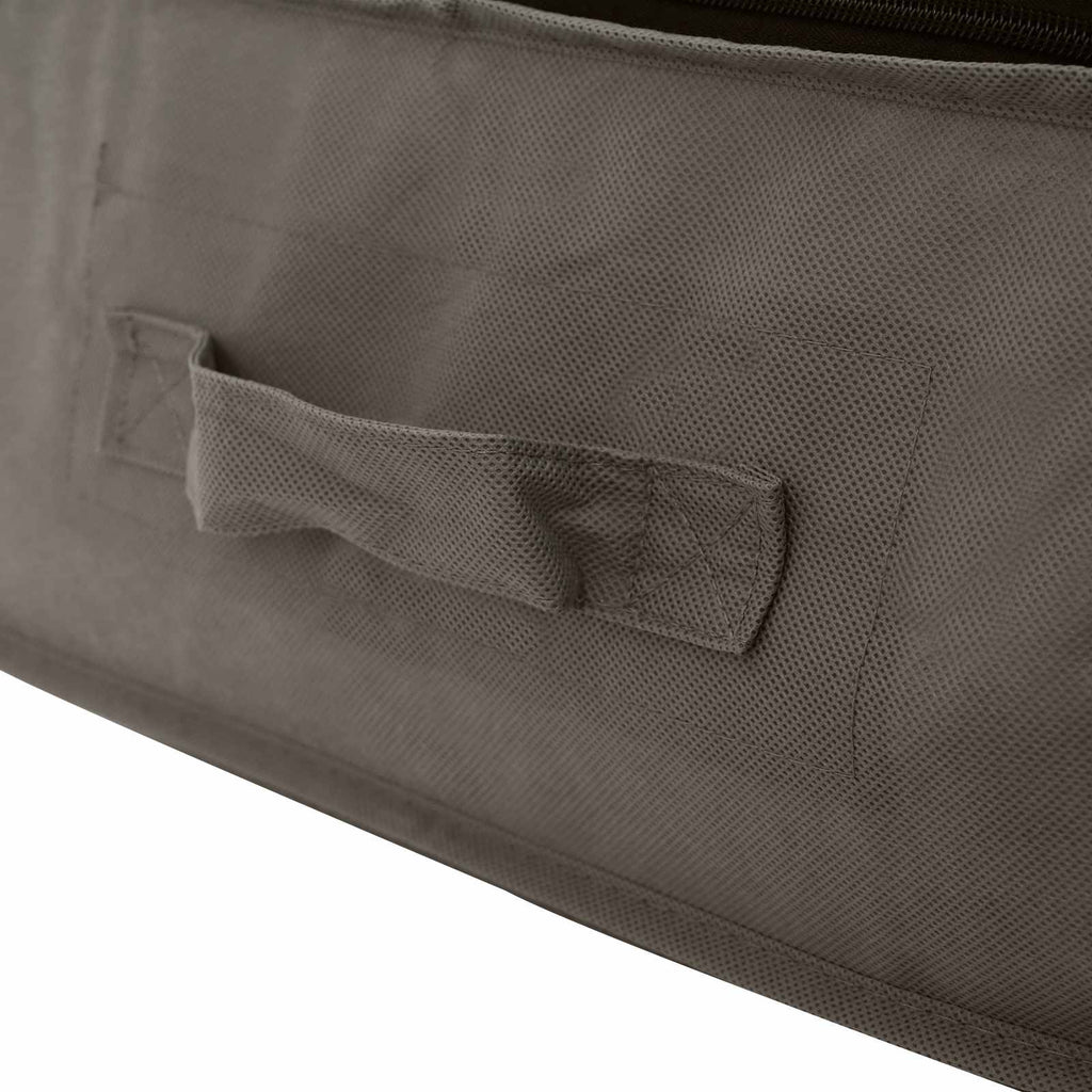 Aufbewahrungsbox mit transparentem Oberfenster 6 pcs Grau