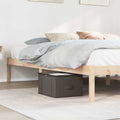 Aufbewahrungsbox mit transparentem Oberfenster 6 pcs Grau