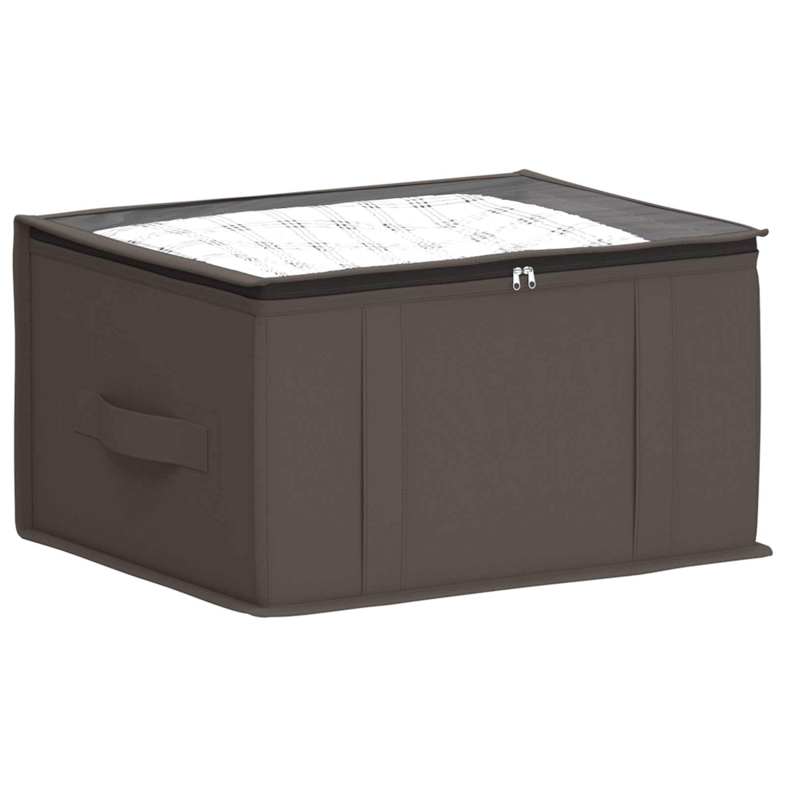 Aufbewahrungsbox mit transparentem Oberfenster 6 pcs Grau
