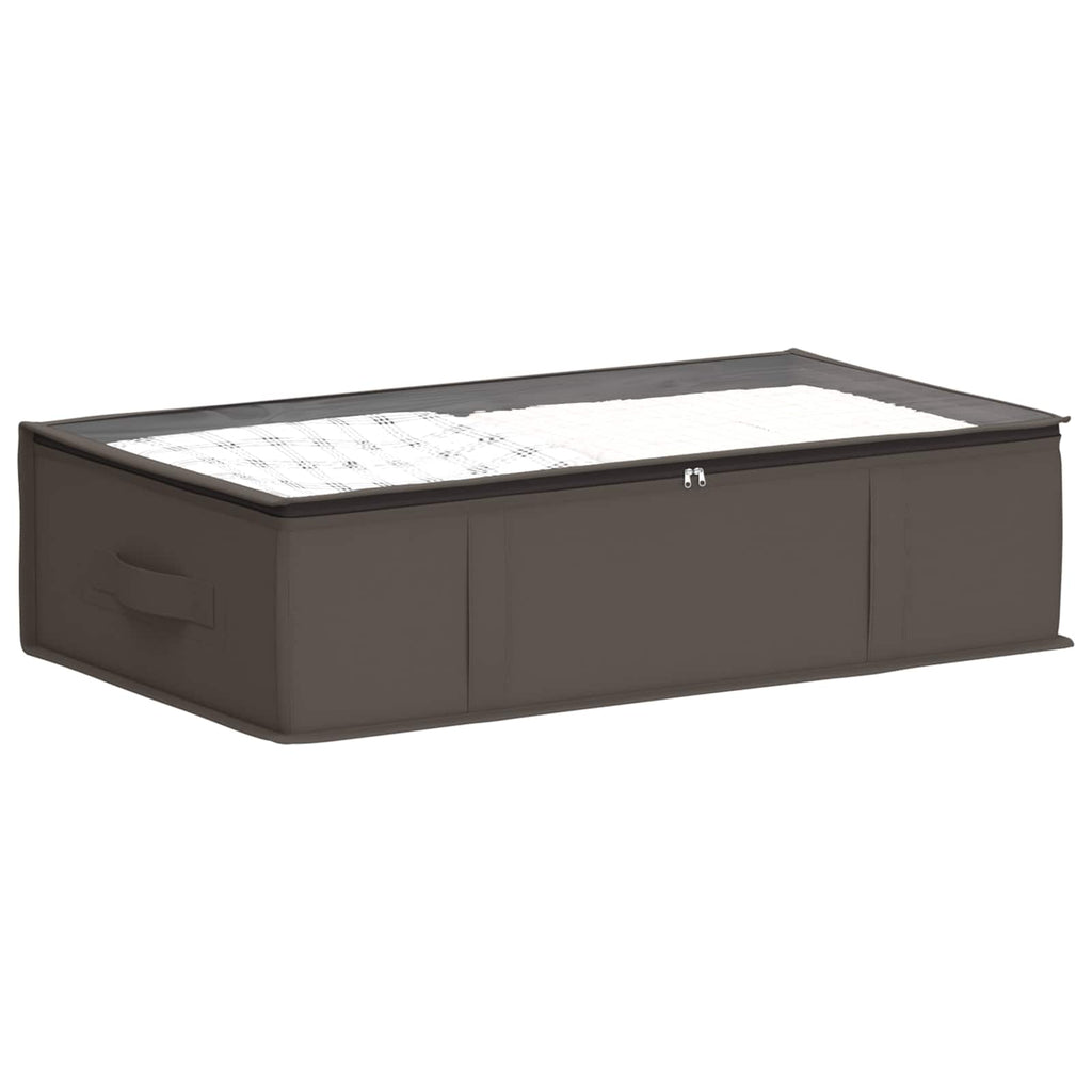Aufbewahrungsbox mit transparentem Oberfenster 2 pcs Grau
