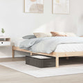 Aufbewahrungsbox mit transparentem Oberfenster 6 pcs Grau