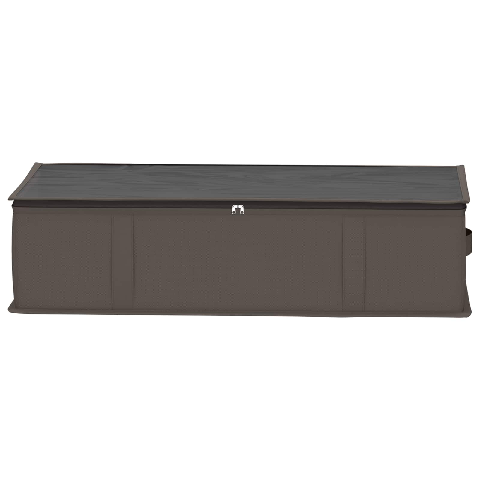 Aufbewahrungsbox mit transparentem Oberfenster 6 pcs Grau