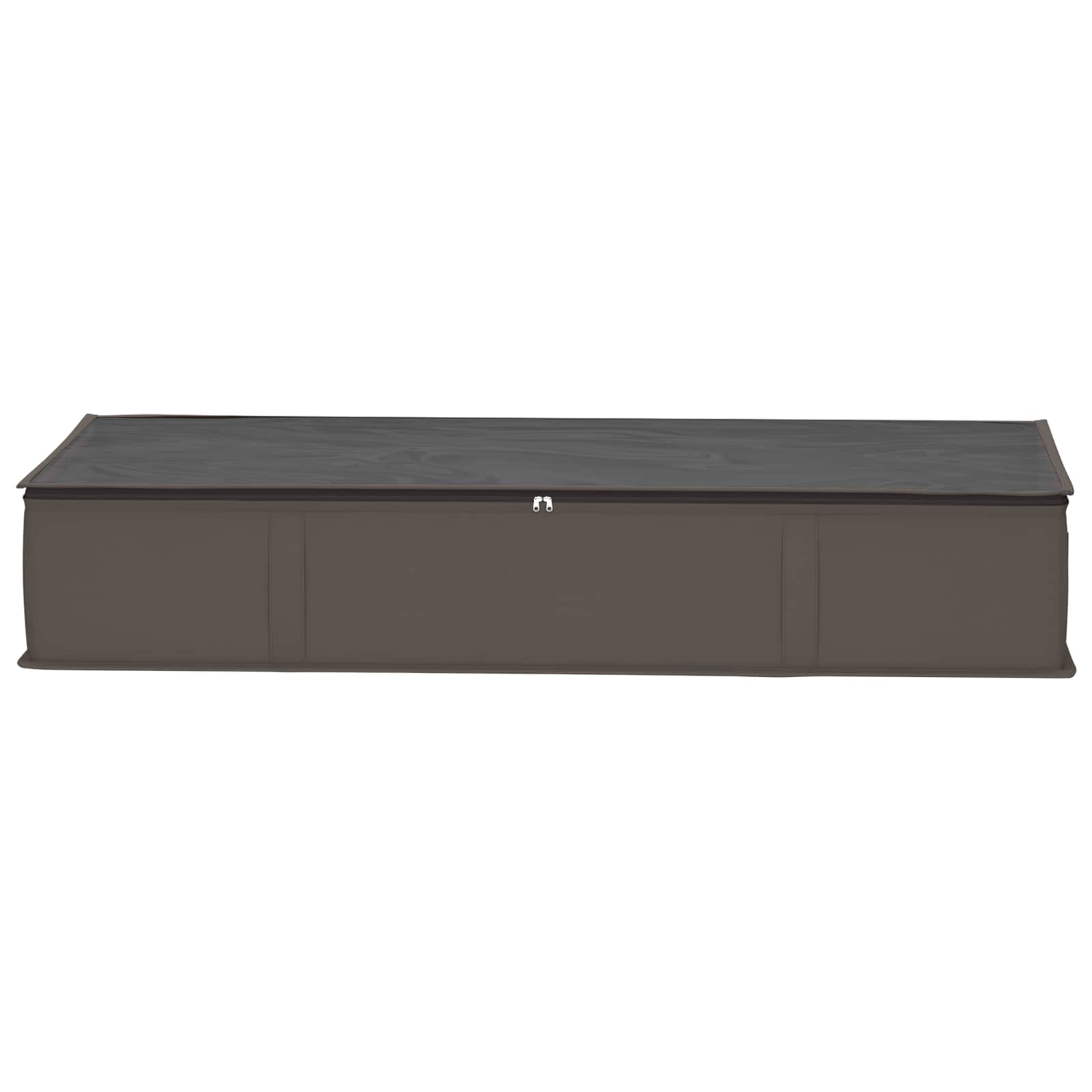 Aufbewahrungsbox mit transparentem Oberfenster 2 pcs Grau