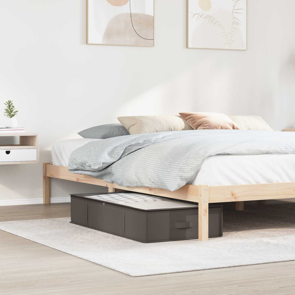 Aufbewahrungsbox mit transparentem Oberfenster 2 pcs Grau