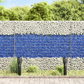 Gartensteine Blau 12 cm Glas