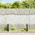 Gartensteine Weiß 12 cm Glas