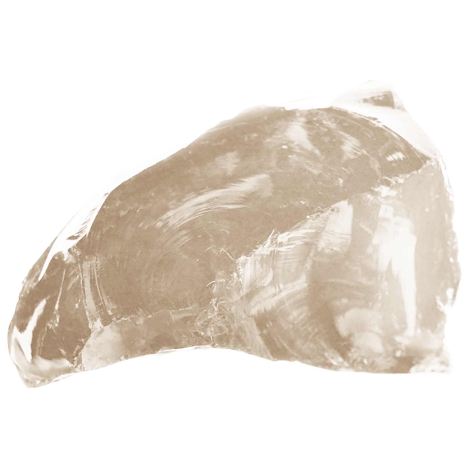 Gartensteine Champagner 12 cm Glas