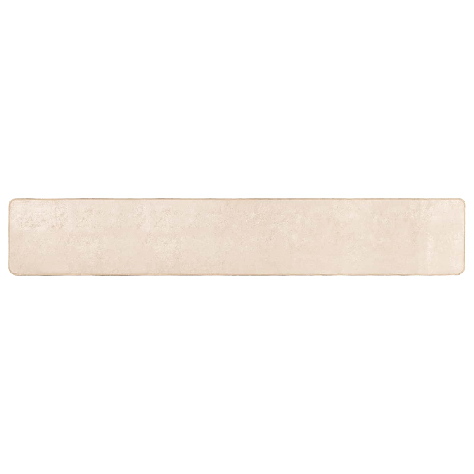 Teppichläufer MARSA Creme 50 x 350 cm Polyester und PVC