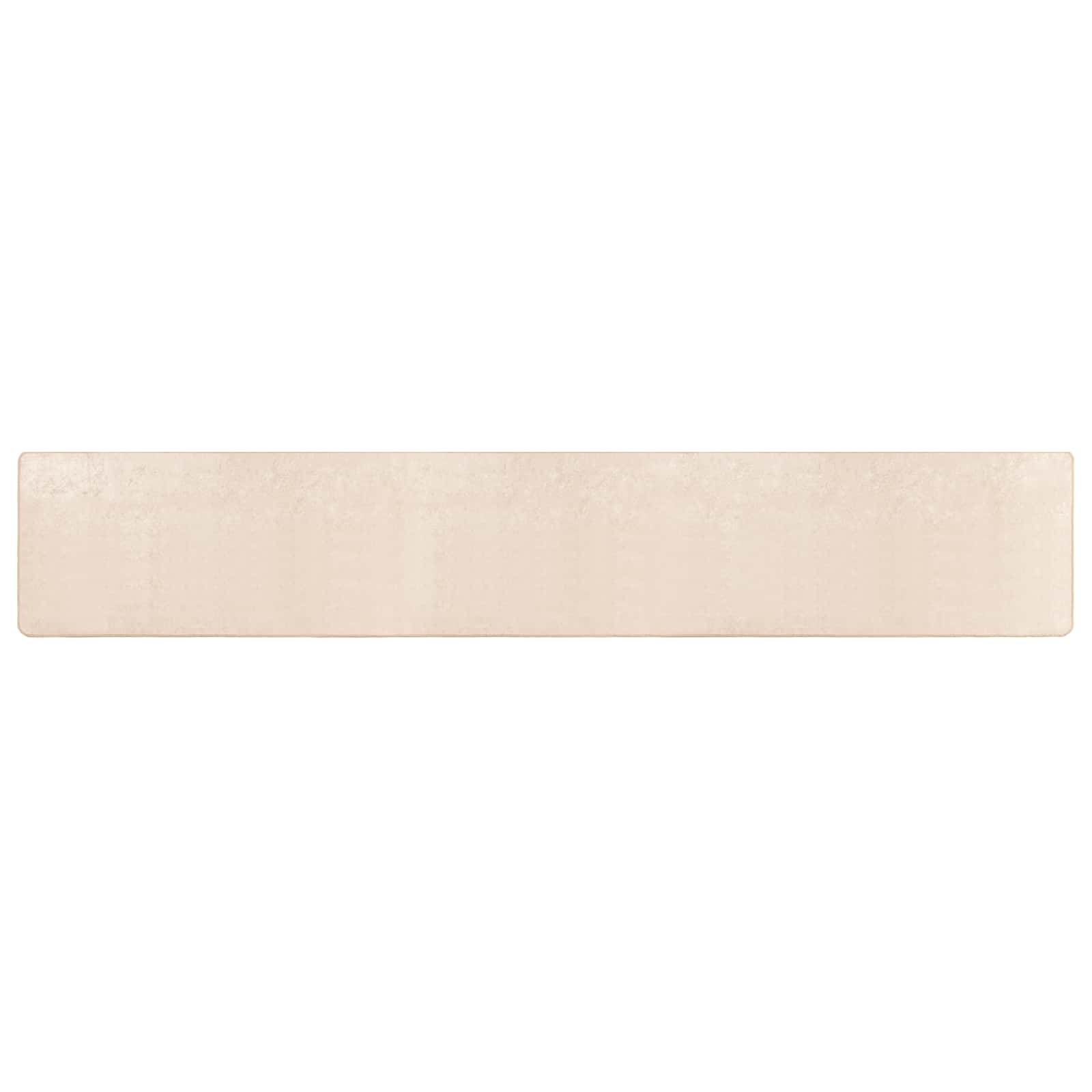 Teppichläufer MARSA Creme 50 x 400 cm Polyester und PVC