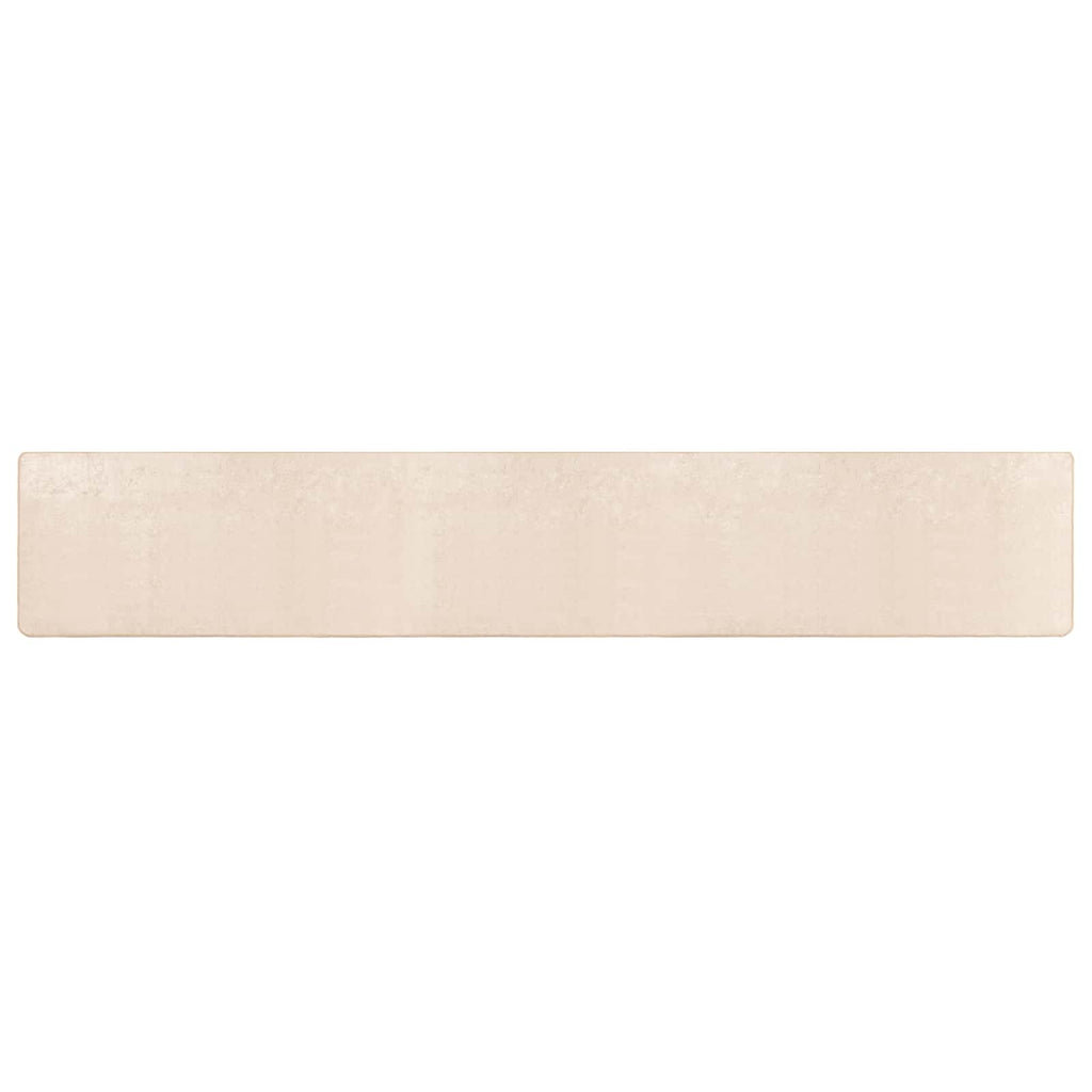 Teppichläufer MARSA Creme 50 x 450 cm Polyester und PVC