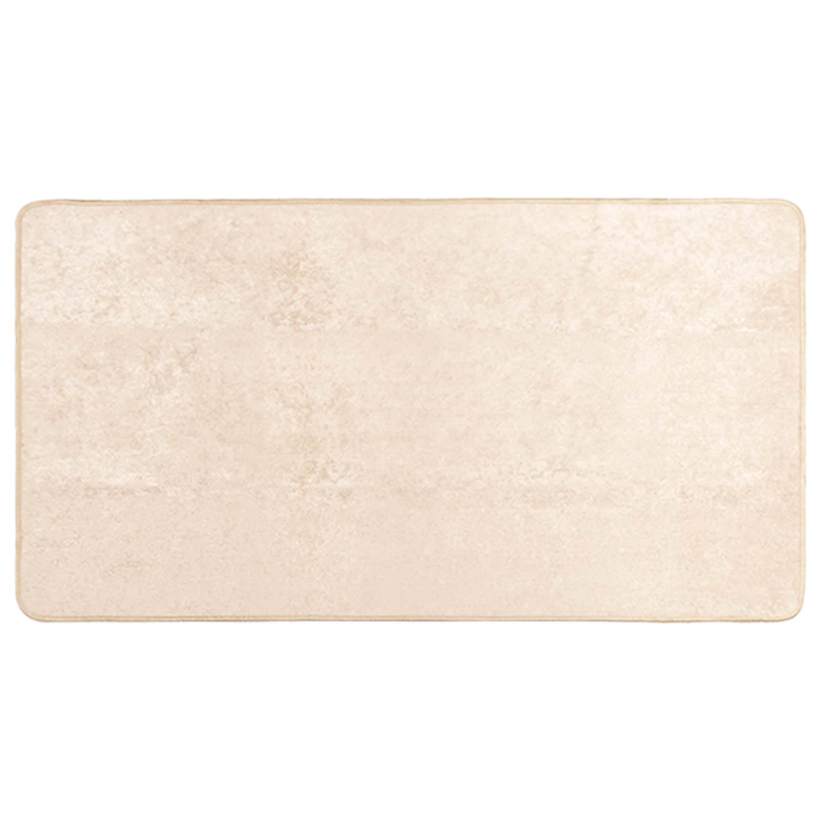 Teppichläufer MARSA Creme 80 x 200 cm Polyester und PVC