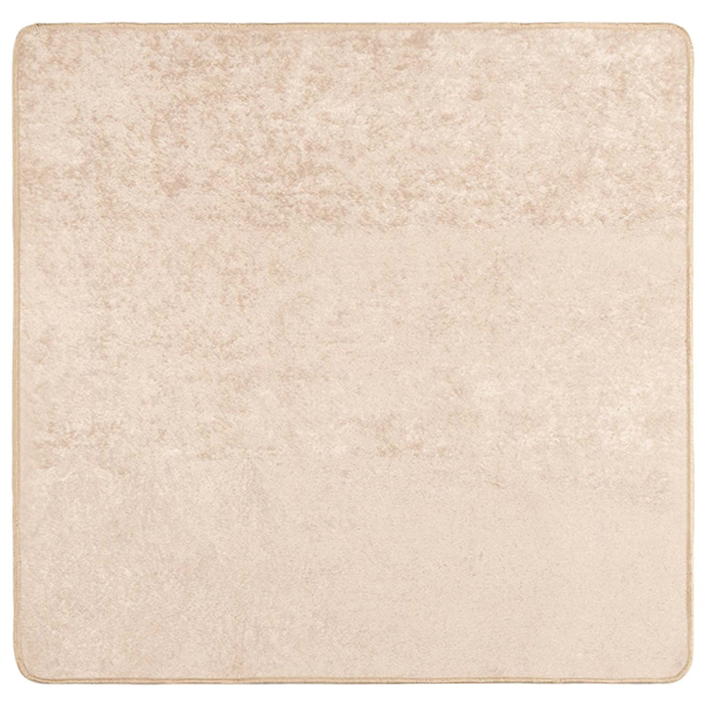 Teppichläufer MARSA Creme 100 x 100 cm Polyester und PVC