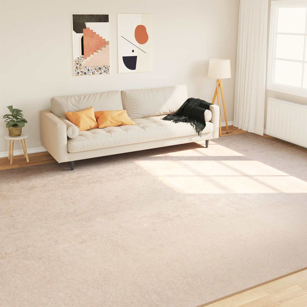 Teppichläufer MARSA Creme 300 x 400 cm Polyester und PVC