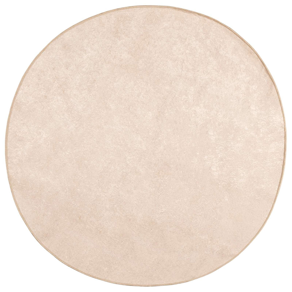 Teppichläufer MARSA Creme 120 x 120 cm Polyester und PVC