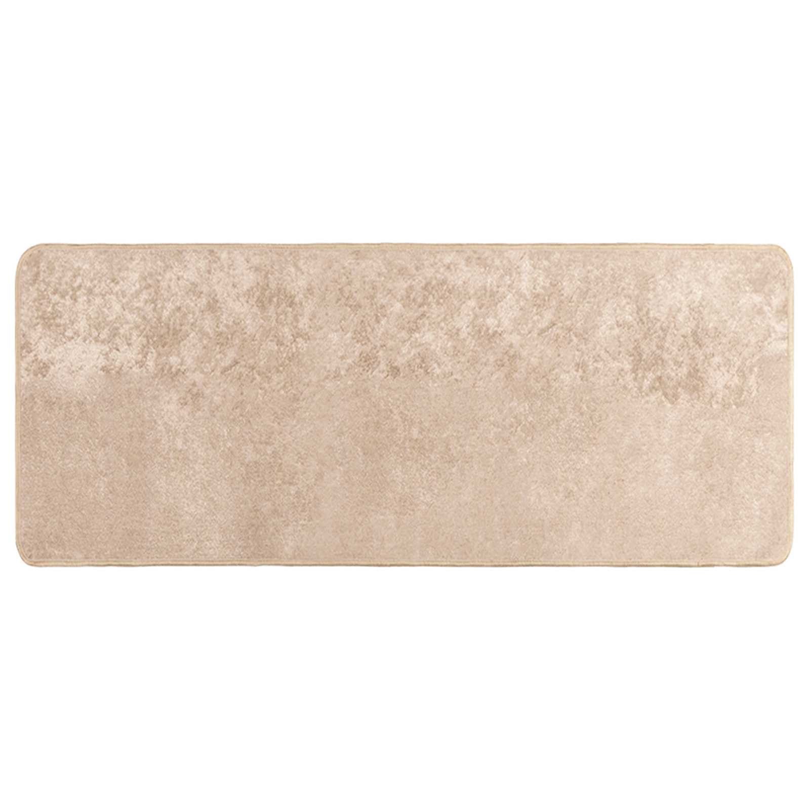 Teppichläufer MARSA Beige 50 x 100 cm Polyester und PVC